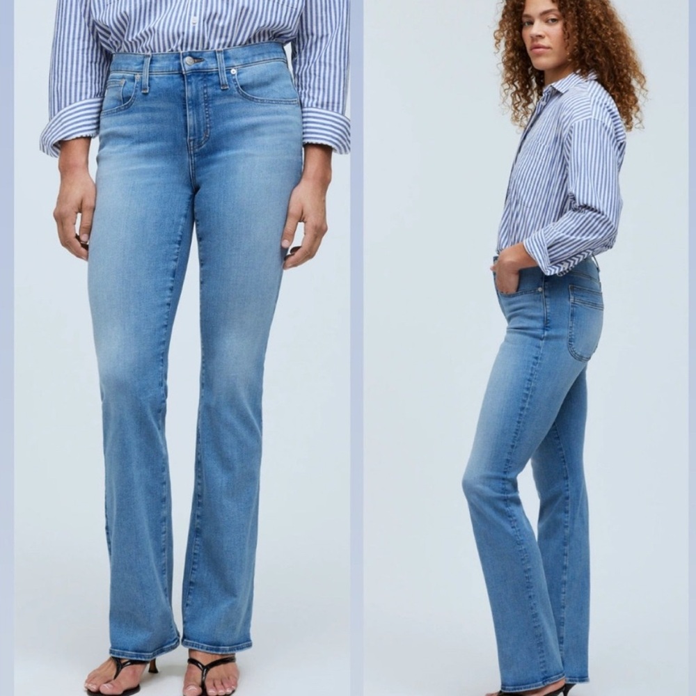 Madewell Curvy Kick Out Full Length Jeans